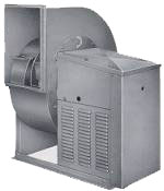 Industrial utility fan ventilation set
